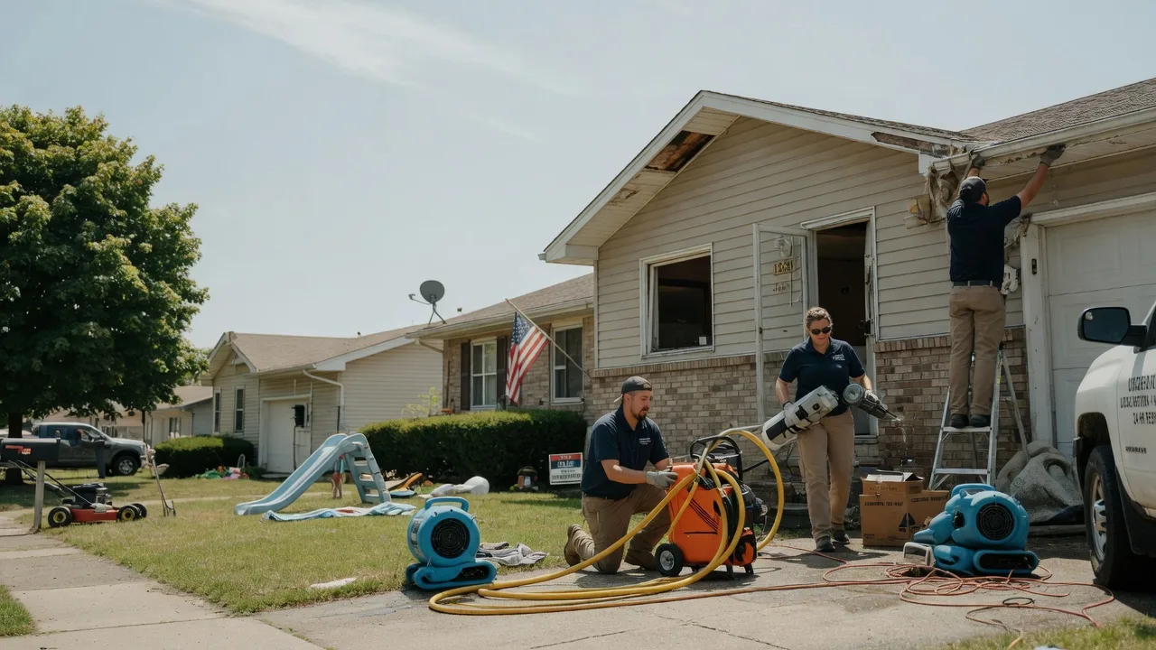 Water Damage Restoration in Morris, IL near me